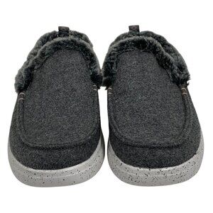 Skechers BOBs Skipper Wild Wooly Slip-On Indoor/Outdoor Slippers Womens SZ 8.5